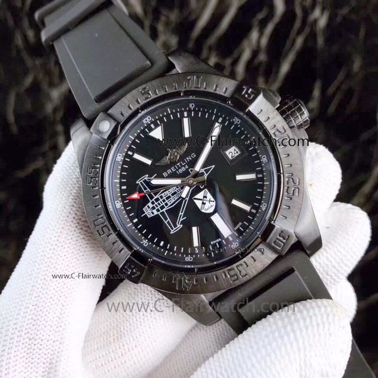 New Breitling Avenger Blacksteel Automatic Watch Copy